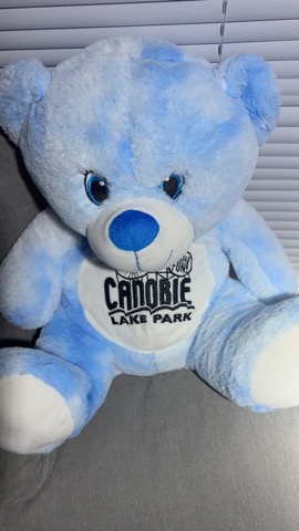 Canobie Lake Park Blue Bear Plush Toy