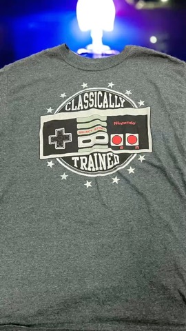 Vintage Nintendo 'Classically Trained' T-Shirt