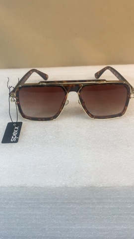 Spexx Stylish Tortoise Shell Retro Sunglasses