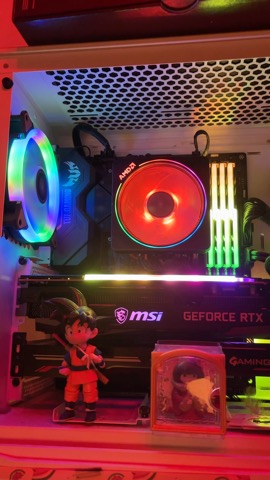Rainbow RGB Gaming PC with RTX 3070 & AMD Ryzen