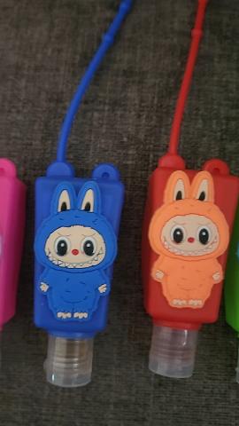 Labubu Hand Sanitizer Holder  2 pc- Multi-Color Options!